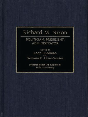 cover image of Richard M. Nixon
